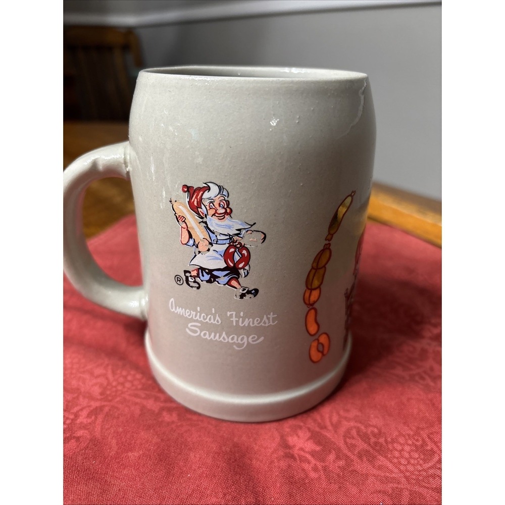 Vintage Usinger's Sausage Milwaukee Beer Stein 0.5L – Made in Germany mug